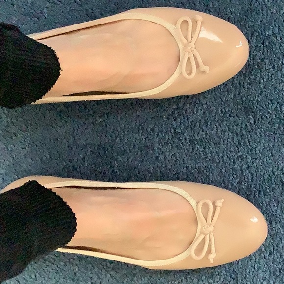 COPY - Clarks black patent shoes with bow like ballerina slippers. 2 pairs, 1 p… - Picture 5 of 7